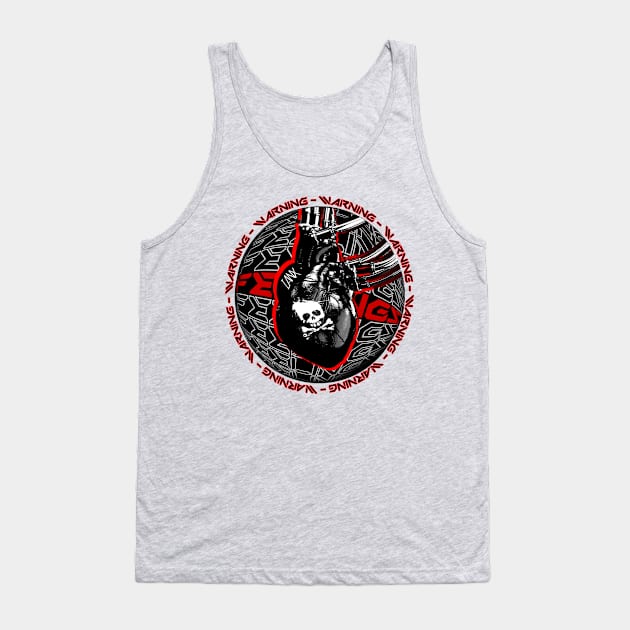 WARNING - FEELINGS AHEAD Tank Top by LANX